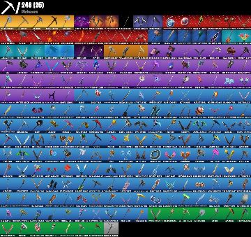 CONTA DE FORTNITE TRYHARD COM 257 SKINS +TRAVIS SCOTT + GLOW + MACHADO LEAVIATÃ!