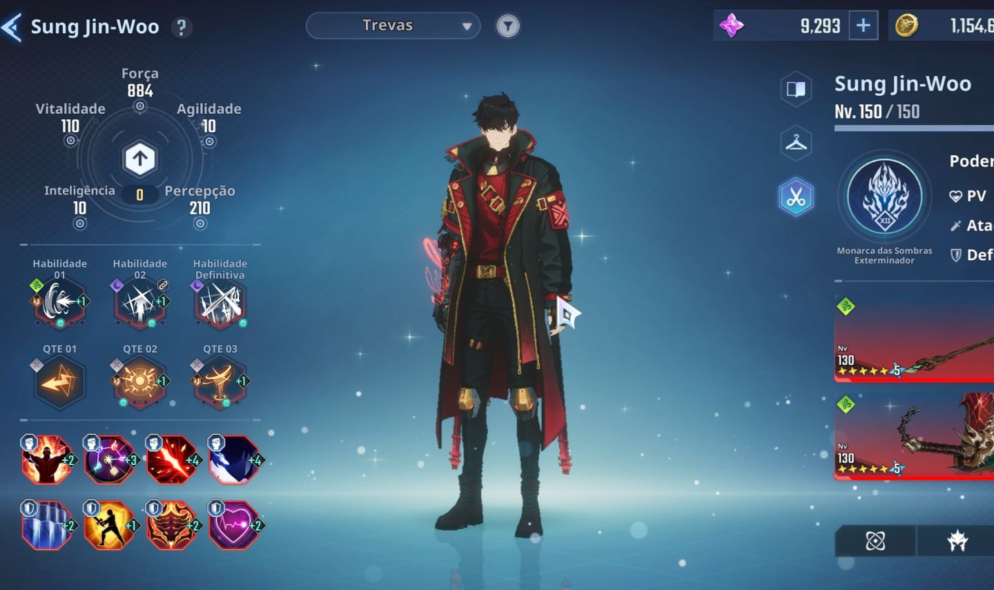 Conta Solo Leveling | Máximo Potencial Desbloqueado"