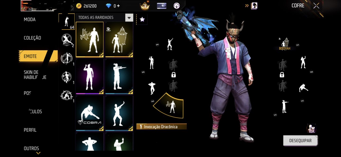 Conta Free Fire rara Lv72 no Seu Google.