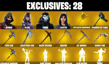 CONTA FN COM 159 SKINS-IKONIK GLOW TRYHARD