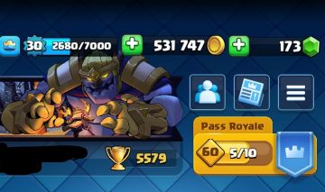 Conta de Clash Royale, 5.5k de troféus! MUITO BARATA!