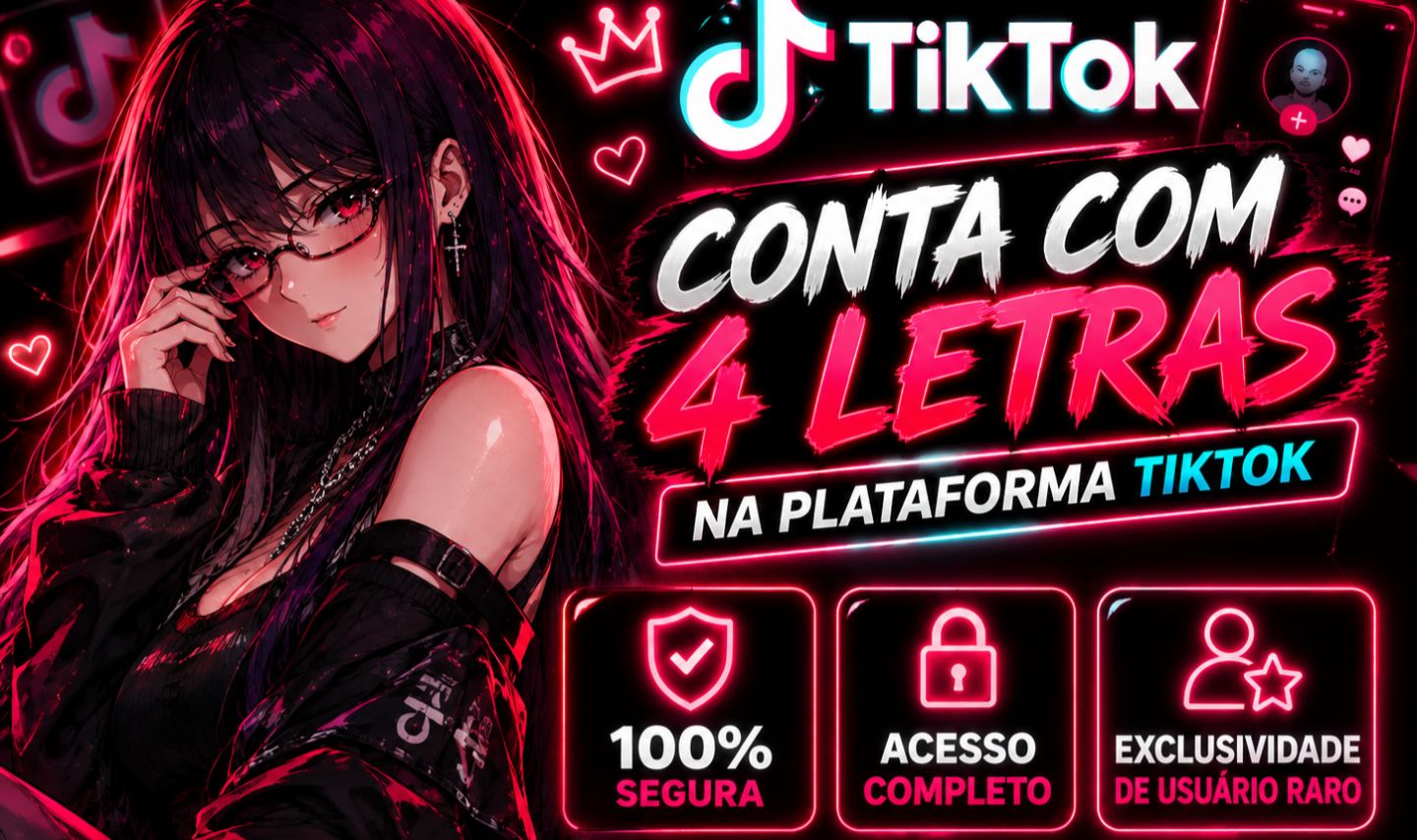 Usuário 4 Letras - TIKTOK 4L - USER 4L