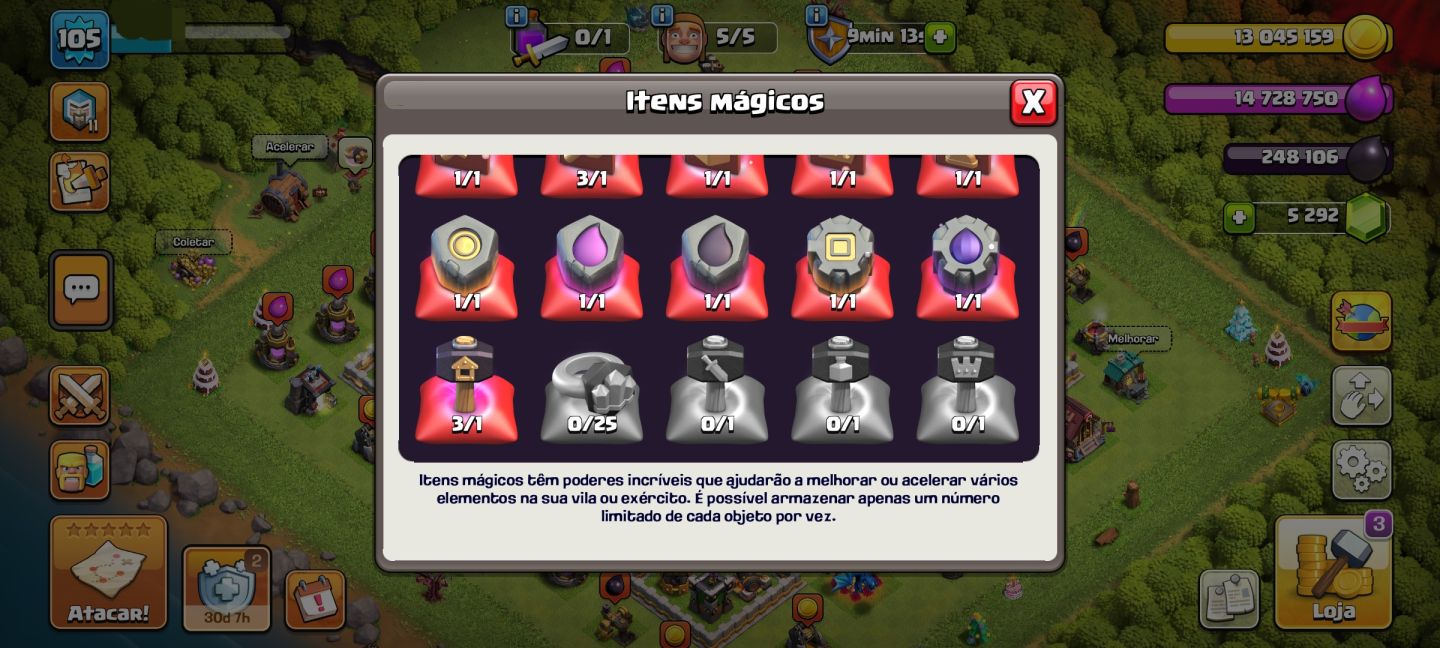 Conta Clash Of Clans full cv11