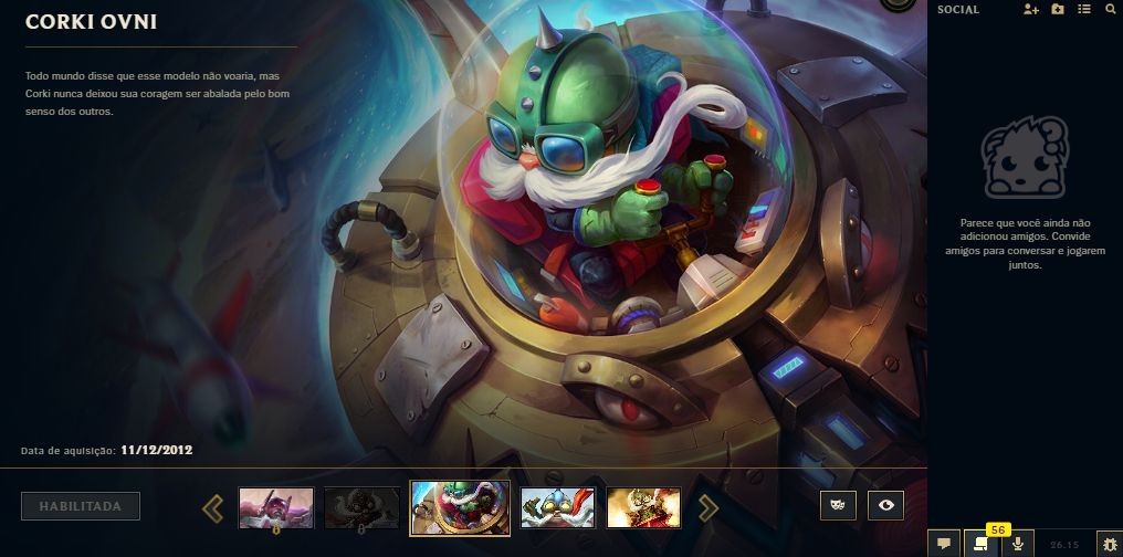 Conta LoL Rara | 590 Skins | Black Alistar + PAX TF | Nível 95