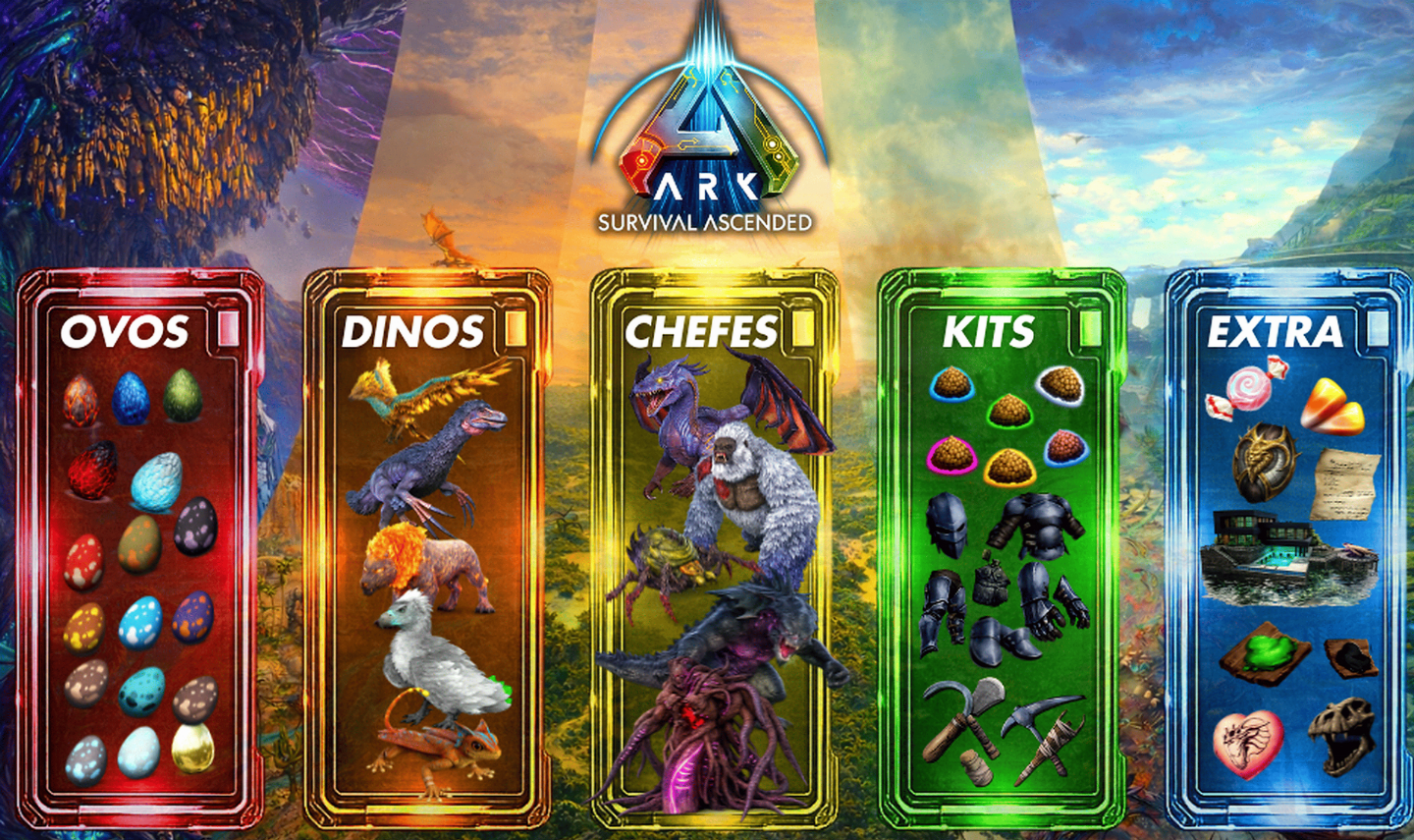 ARK Survival Ascended - Dinos & Chefes | PC | Xbox | PS |