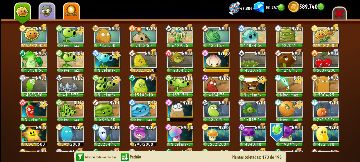 Contas Plants vs Zombies 2 quase todas as plantas desbloqueadas - muitos recusos