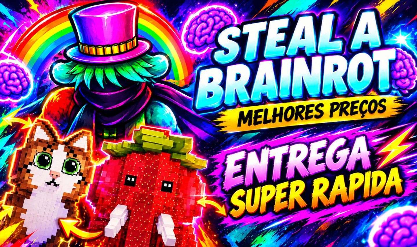 SUPER PROMOÇÃO A LOJA MAIS CONFIAVEL STEAL A BRAINROT/ROUBE UM BRAINROT