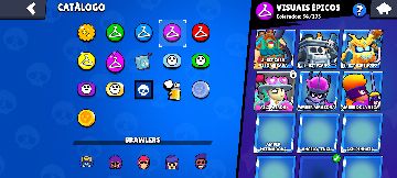 CONTA BRAWL DESDE 2020, 11 SKINS LENDARIAS +DE 200 SKINS,COFCLANS,ROYALE,HAYDAY