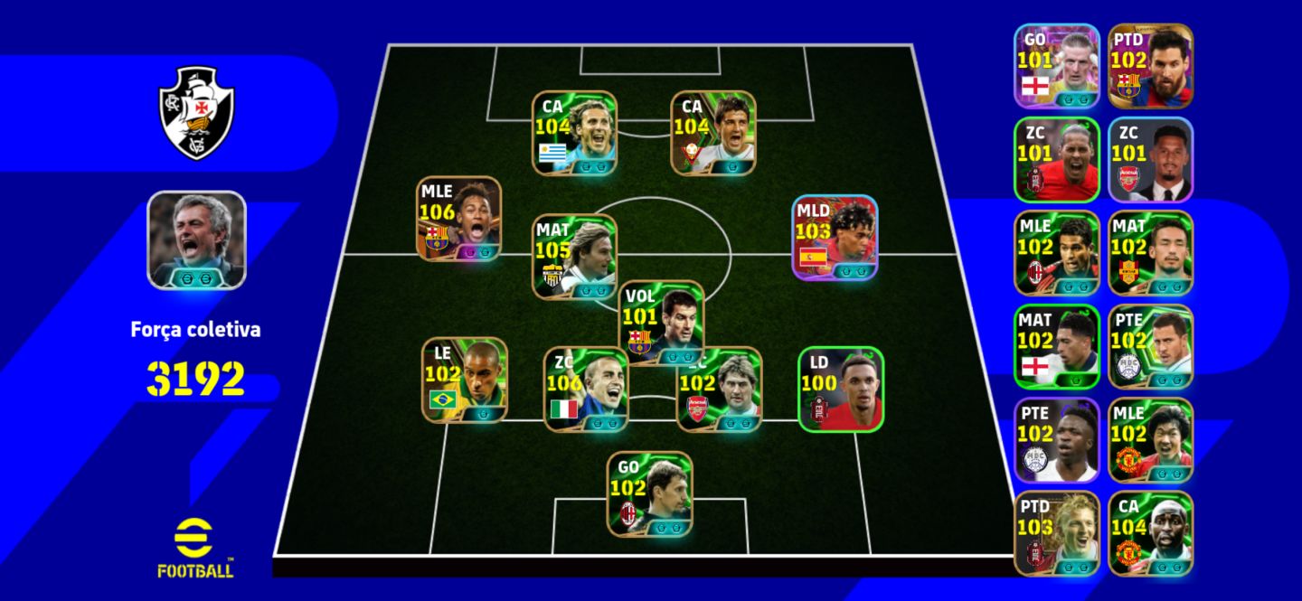 CONTA LEGENDS EFOOTBALL