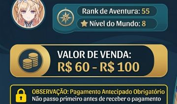 Uma conta NO GARANTIDO com Nicole C1 + Assinatura e Durin + Assinatura R2.