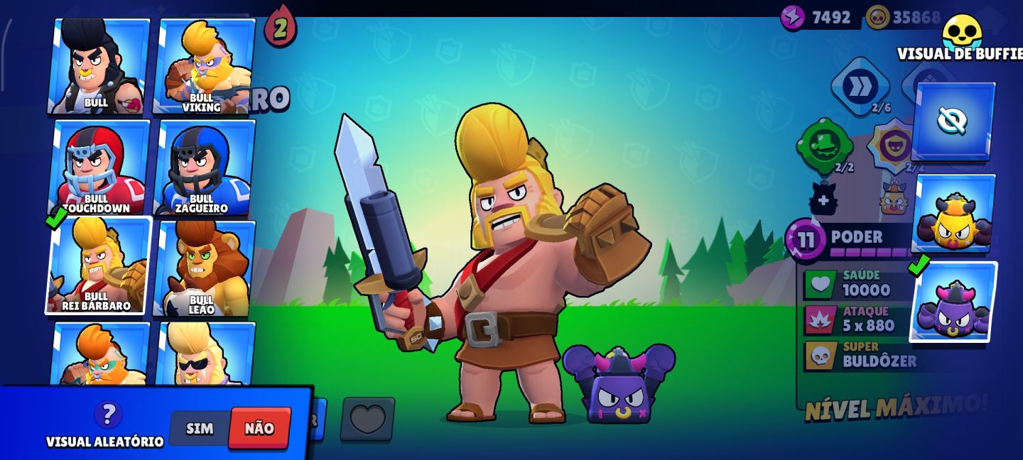 Conta Brawl Stars de 2019 | 107/108 Brawlers | Valor Negociável