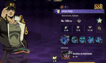 CONTA JOTARO PLATINUM S11 - JOJO BIZARRE ADVENTURE GOLDEN SPIRIT