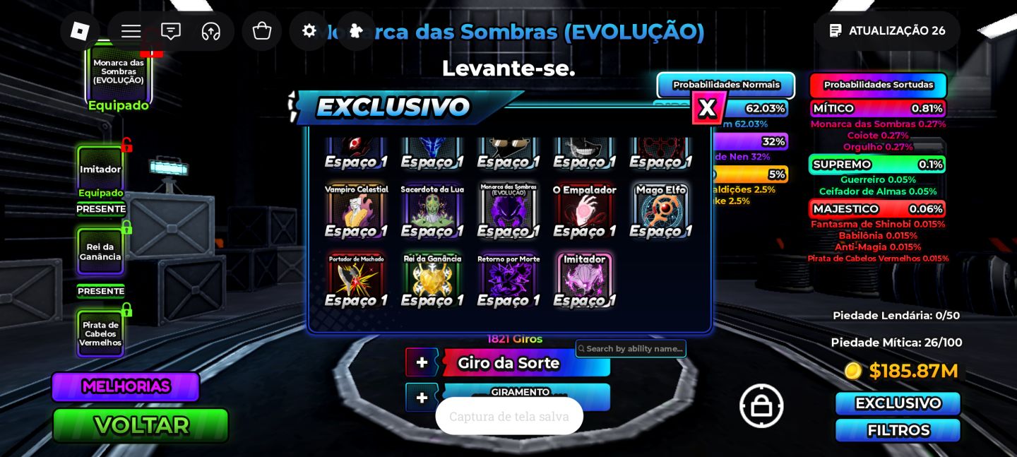 CONTA ANIME APOCALIPSE SLAYERS 2 VV