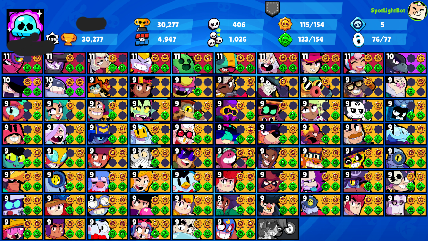 ⚡CONTA DE BRAWL STARS DE 2018 COM SHELLY STELLAR E 5 ANOS DE CRIAÇÃO ⚡