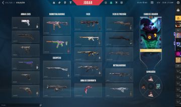 CONTA VALORANT PANTHOM E FACA CHAMPIONS 24, KARAMBIT VCT 25 E MUITO+(+4K GASTOS)