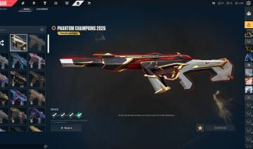 Conta Valorant com Phantom Champions 2026 e Vandall zerofang