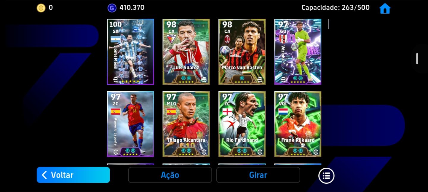CONTA EFOOTBALL COM 2 BLITZ CURLER + ZAGA PAREDÃO