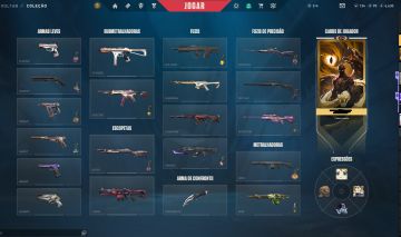 CONTA VALORANT Diversas skins E tambem Passes