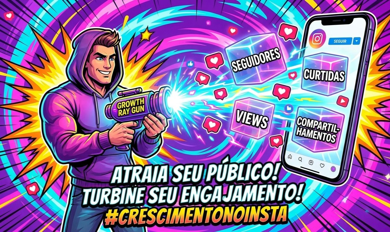O MAIS BARATO | INSTAGRAM | SEGUIDORES BR E ECONÔMICOS, CURTIDAS e Views