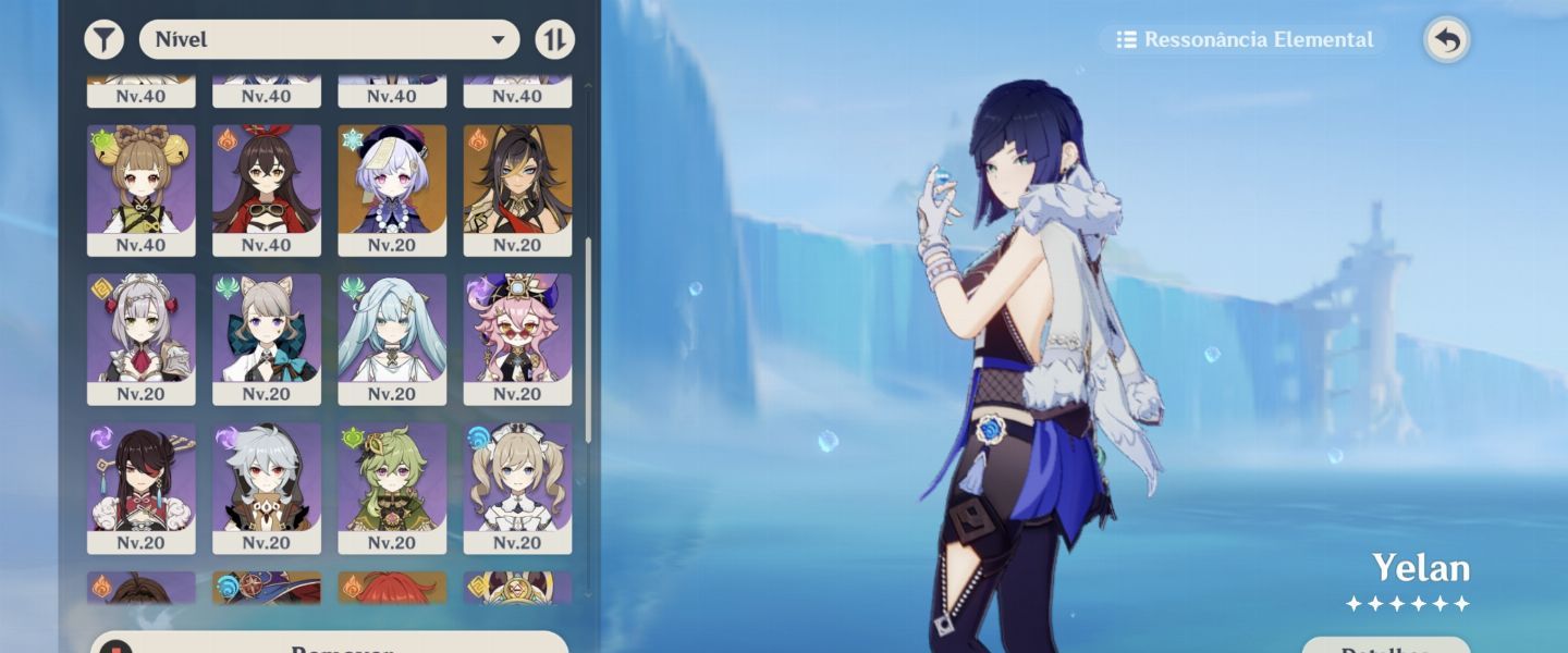 CONTA SERVIDOR EU/ASIA COM VENTI E DURIN + BISS, YELAN + BISS, FLINS, NEUVI E +