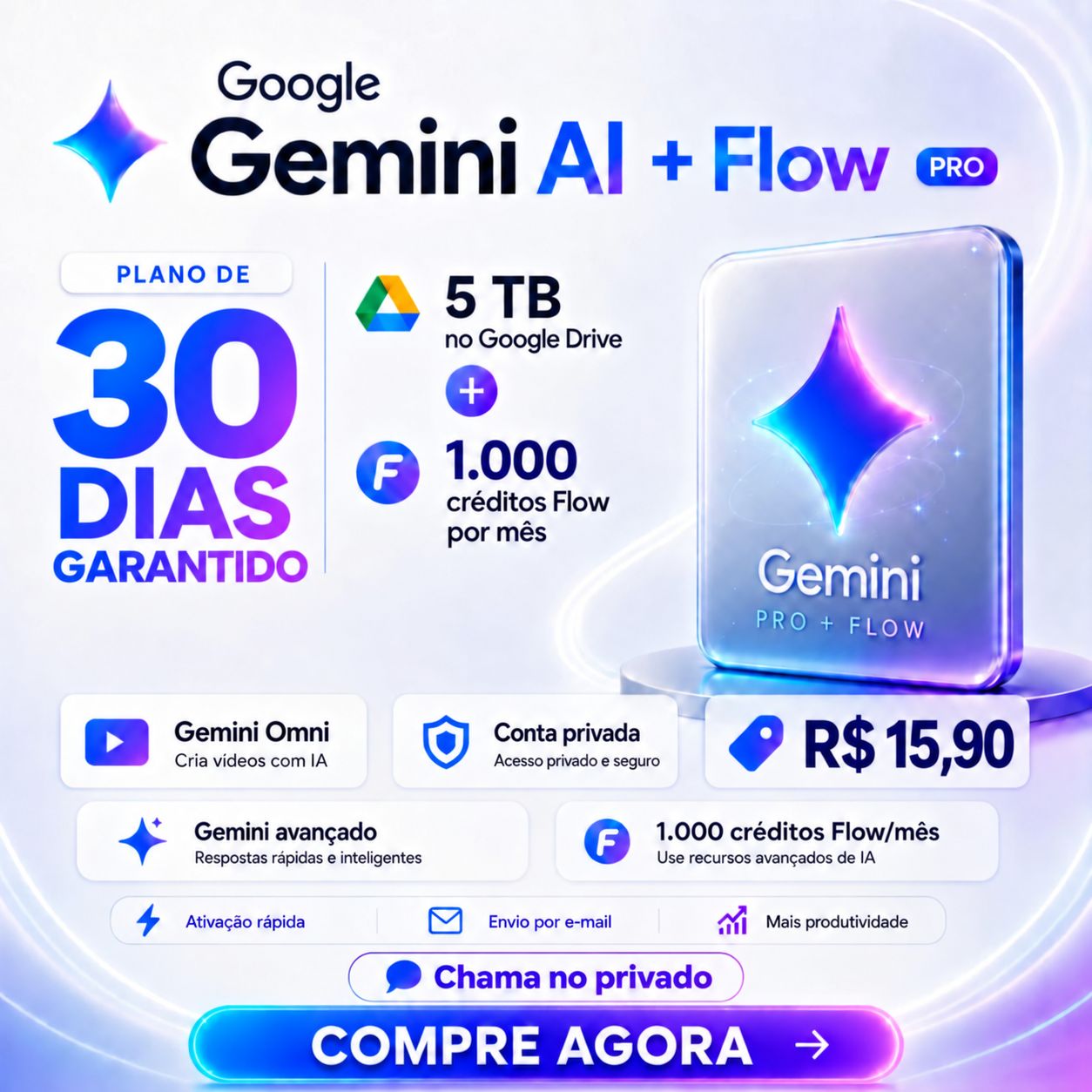 Gemini Pro + Google Flow + Nano Banana + Veo 3.1