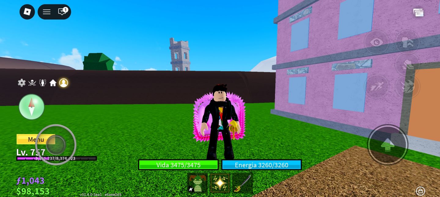 [CONTA DE ROBLOX] - FOCO EM BLOXFRUITS LVL 700 | CONTA BLOX - PRA INICIAR NO BF!