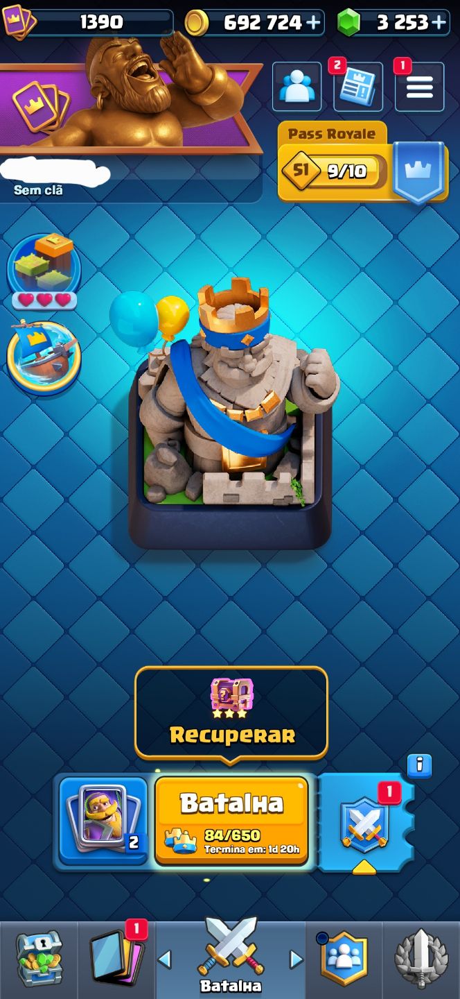 COMBO: CONTAS BRAWL STARS & CLASH ROYALE
