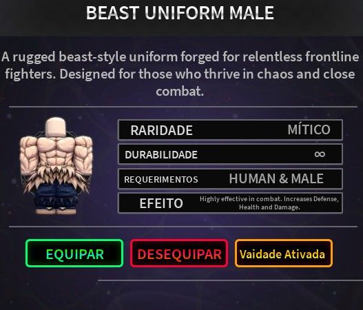 DEMON BORN / ITENS DE TODOS OS TIPOS