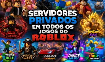 Servidores privados | Qualquer jogo do Roblox (30 dias)