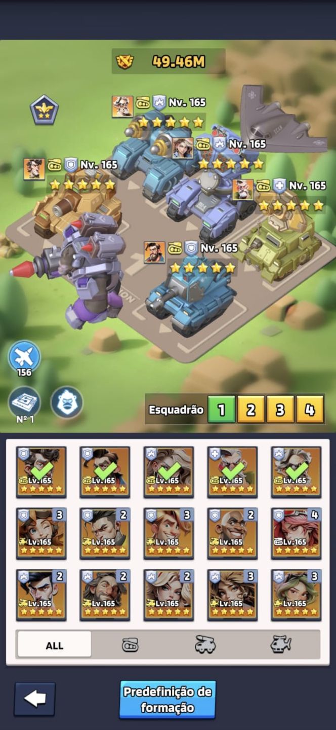 Last War HQ 33 pronta para 34 | Esquadrão 49M | Palácio Glacial | Servidor 1091