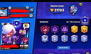 CONTA BRAWL STARS ANTIGA 31K TROFEUS SKINS RARAS! colette Trixie e muito mais!