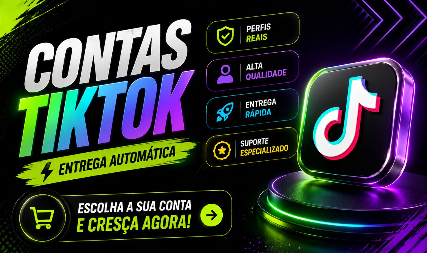 CONTAS TIKTOK - NOVAS E ANTIGAS / LEIA A DESCRIÇÃO PARA MAIS DETALHES.