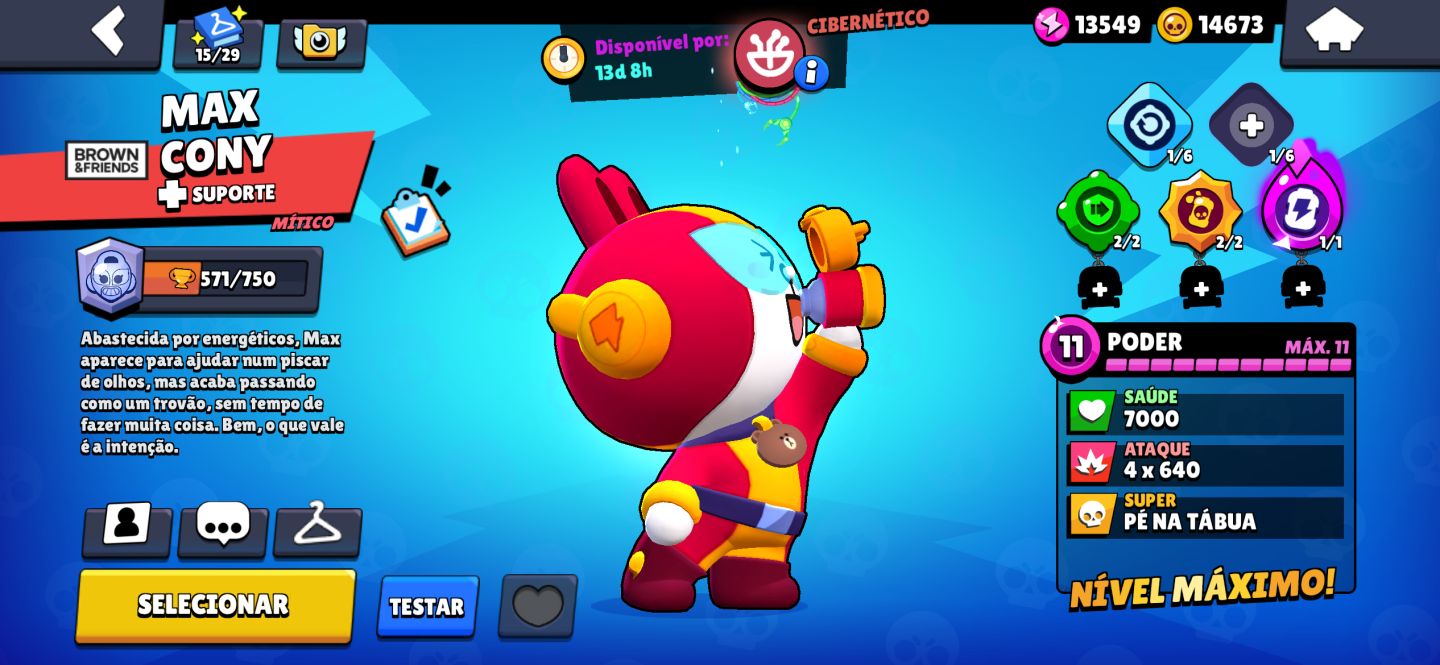CONTA BRAWL STARS TOP TODOS OS HERÓIS & SKINS LENDÁRIAS