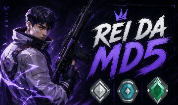 TE COLOCO EM QUALQUER ELO NA MD5 OU MD3