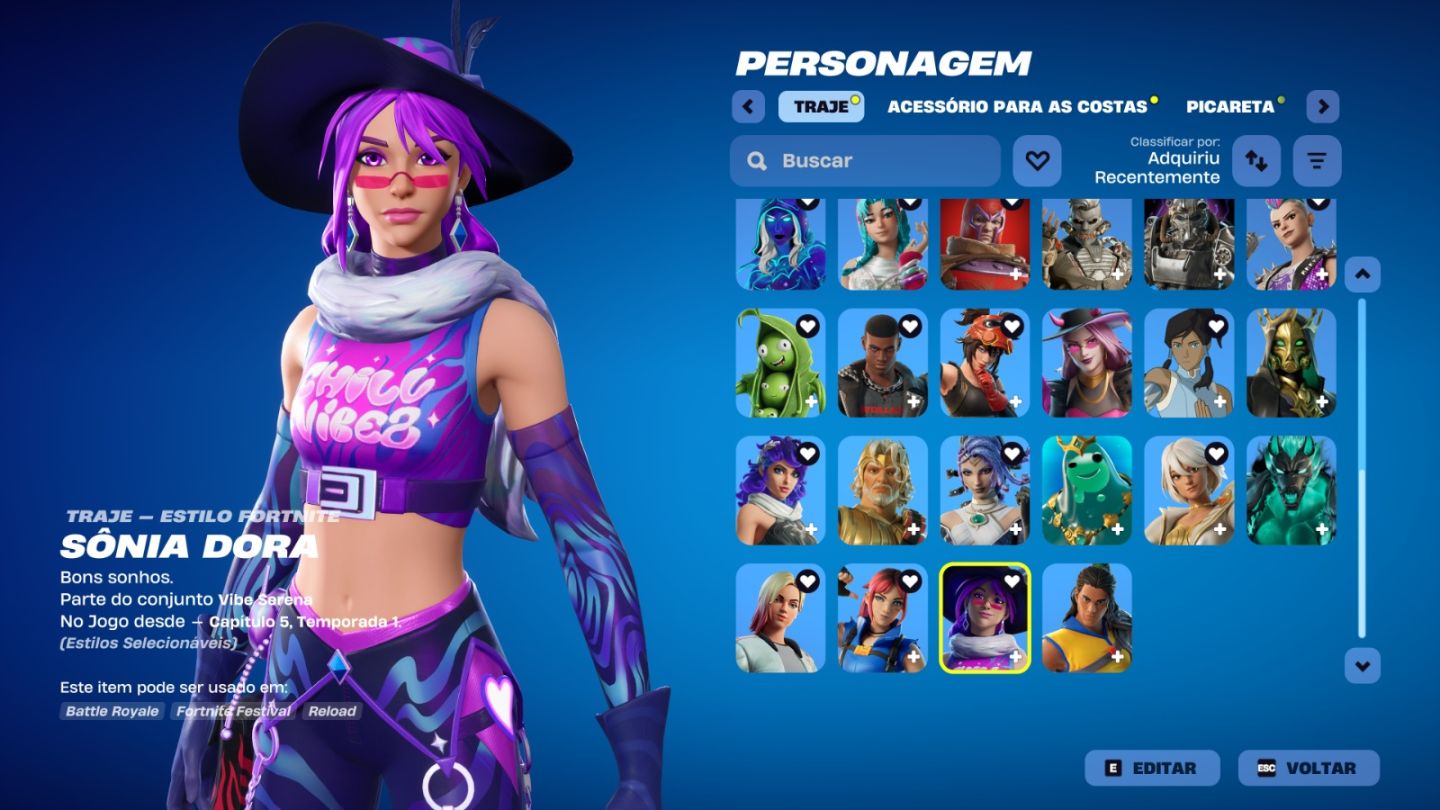 Conta de Fortnite com 45 Skins | John Wick | Promoção!