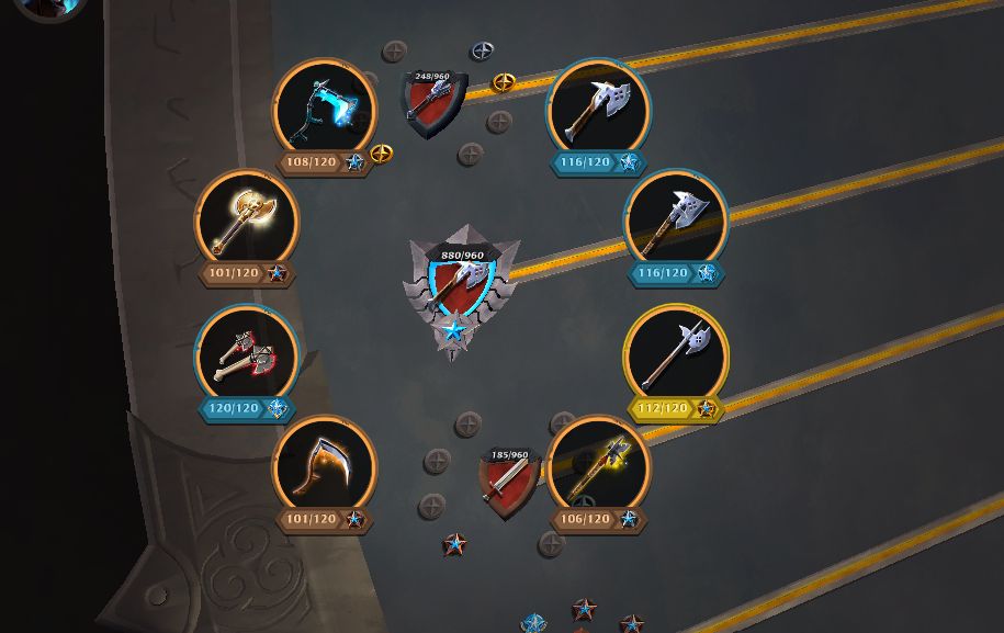 Albion conta 2.440bn/end game coleta t8, itens 120