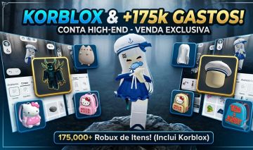 CONTA HIGH-END ROBLOX | Korblox + 178k Gastos + Animações Novas Papel de Parede