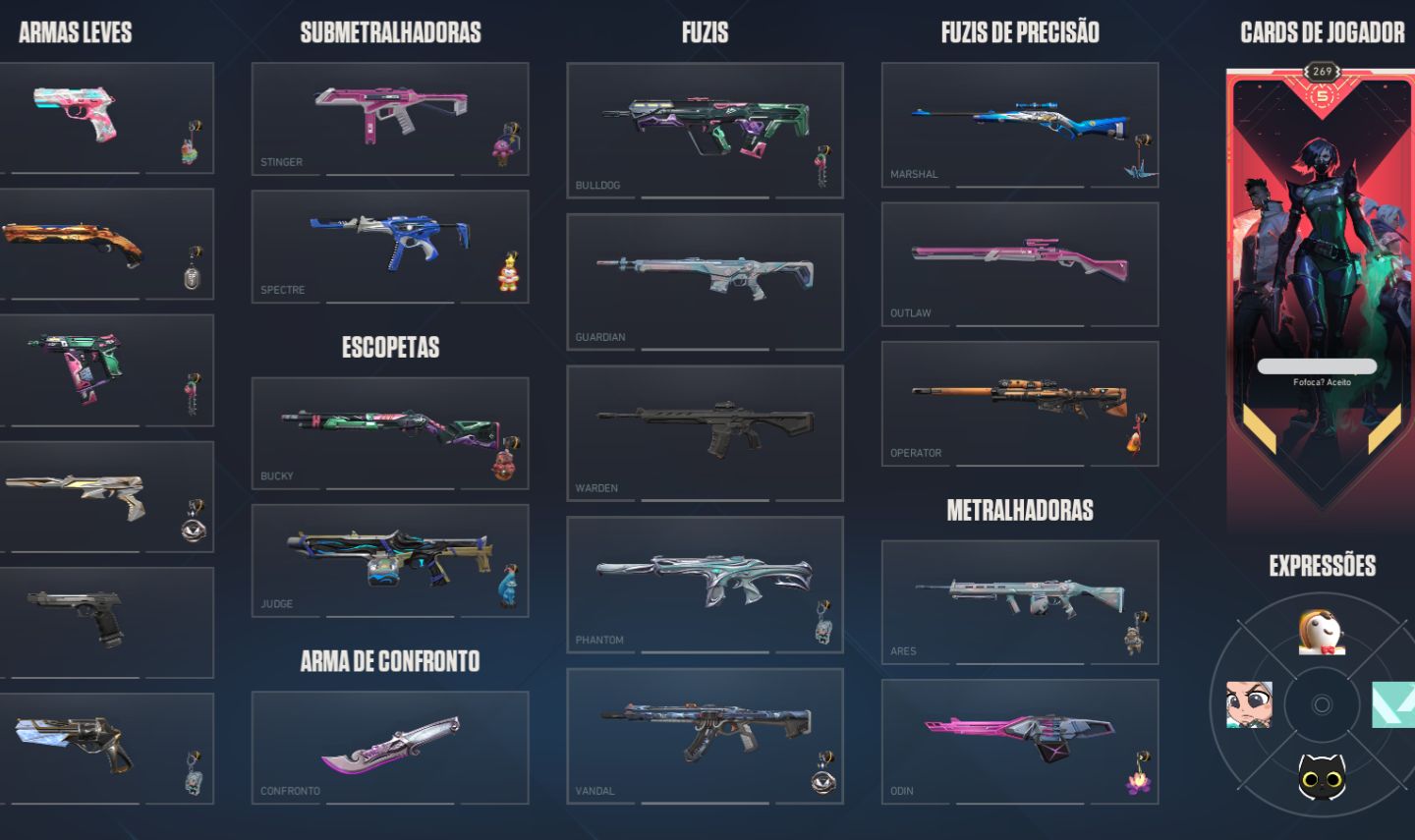 [FULL ACESSO] Conta unranked - skins de vandal e faca - Preço negociável