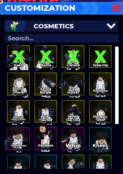 CONTA BLUE LOCK RIVALS 4 limitados+itens limitados+skins