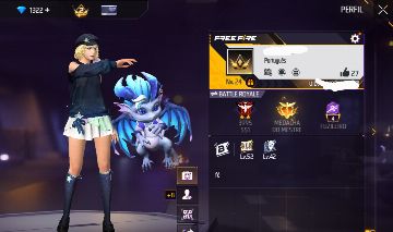 Conta lv 24 + troca Nick + 1500 diamantes