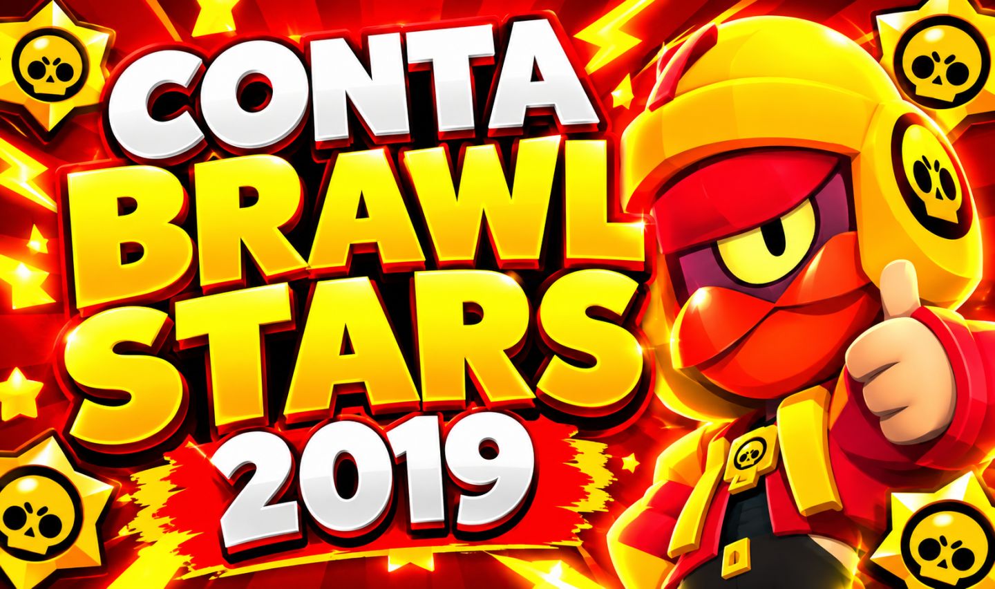 CONTA DE 2019 COM SKINS IMPOSSIVEIS DE CONSEGUIR +16 BRAWLERS NIVEL 11 !!!