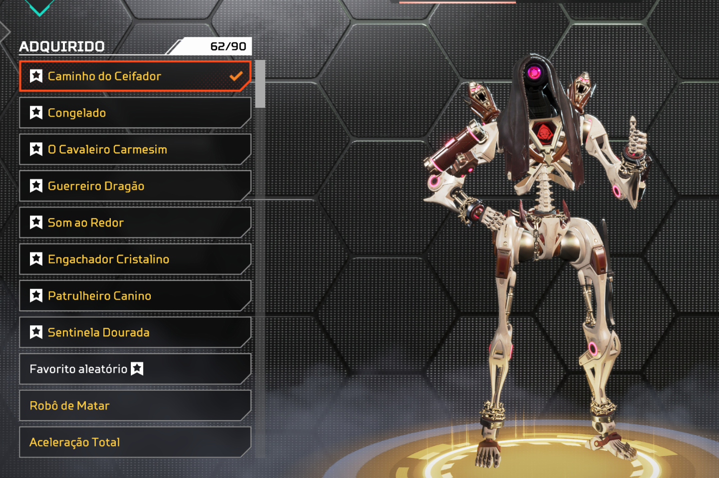 Conta desde S1 ate algumas atuais + 3 heranças e mais de 300 skins lvl 300+ 3/4