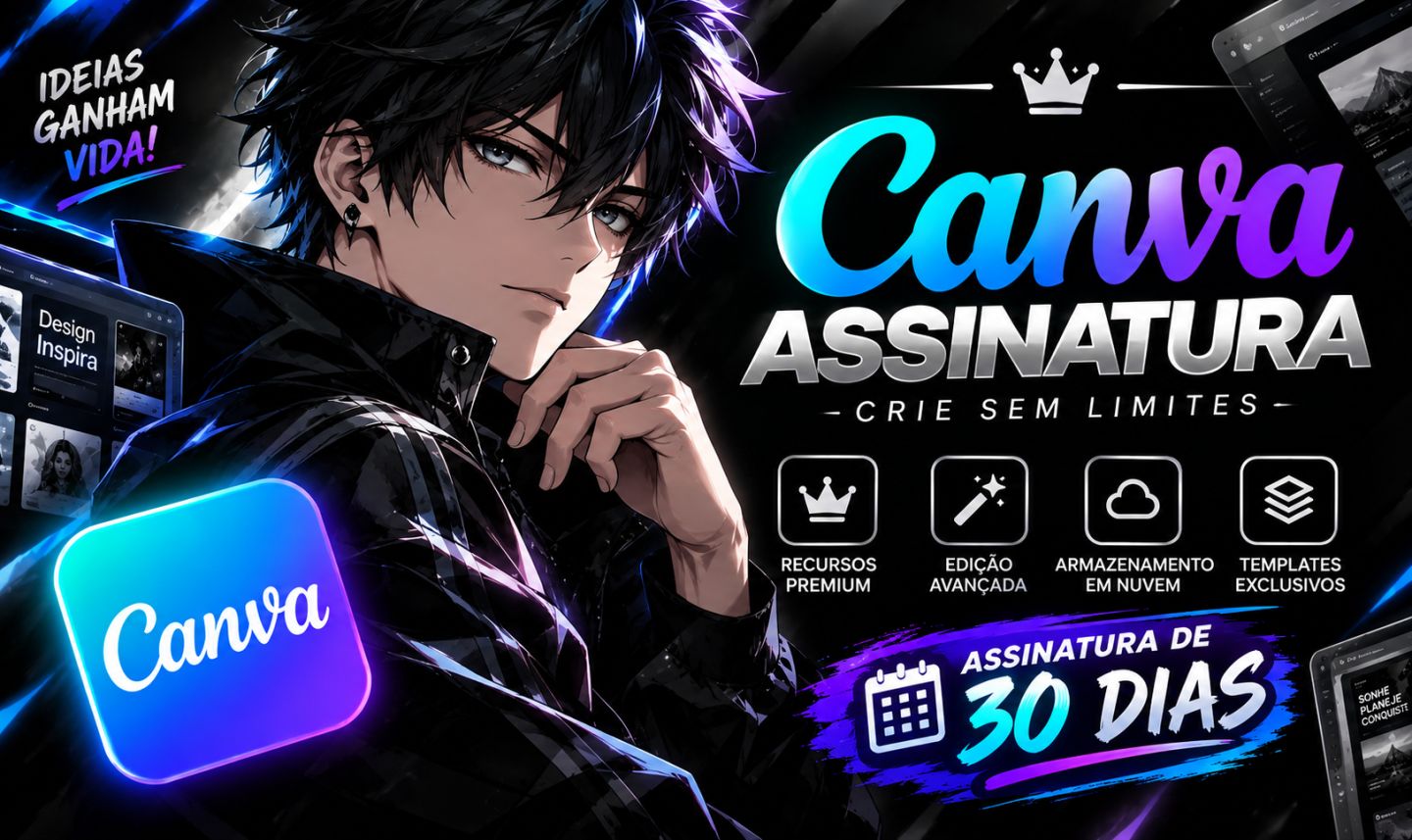 CANVA PRO PREMIUM | ASSINATURA | ENTREGA AUTOMÁTICA 30 Dias