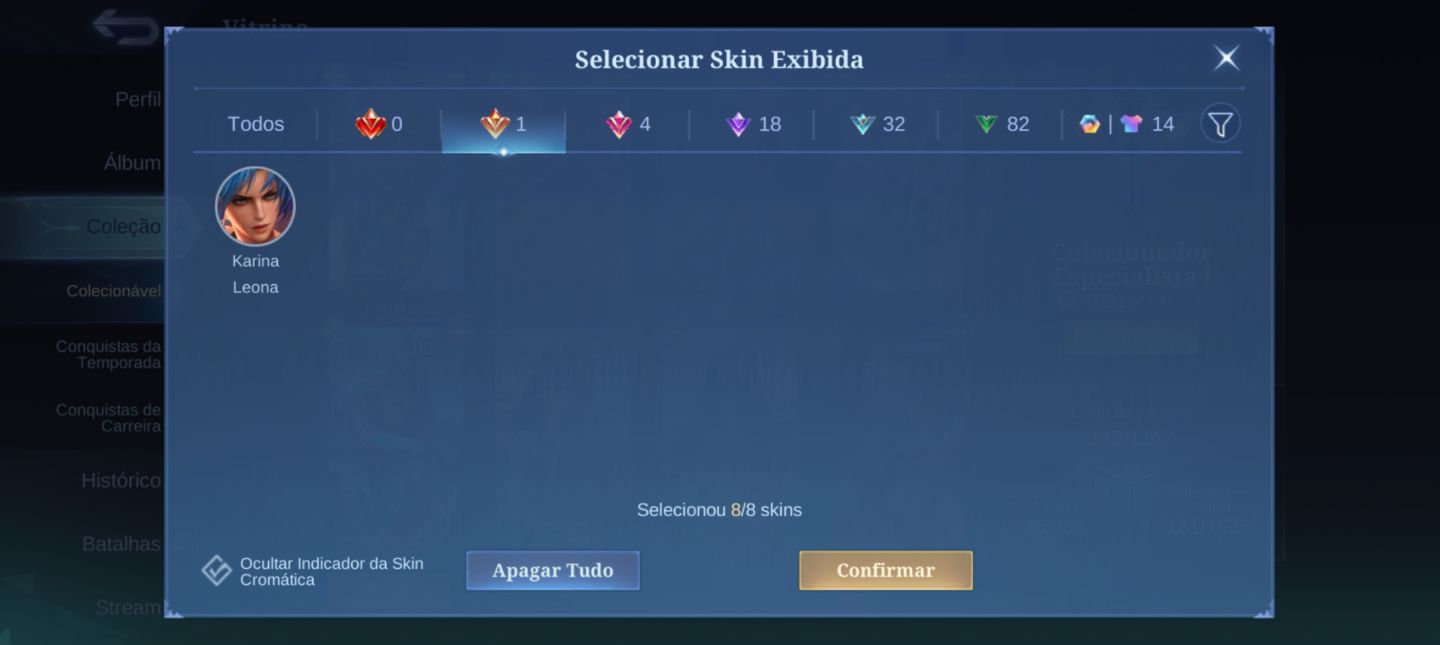 CONTA MAIN MID | 151 SKINS | IMORTAL 261 ESTRELAS