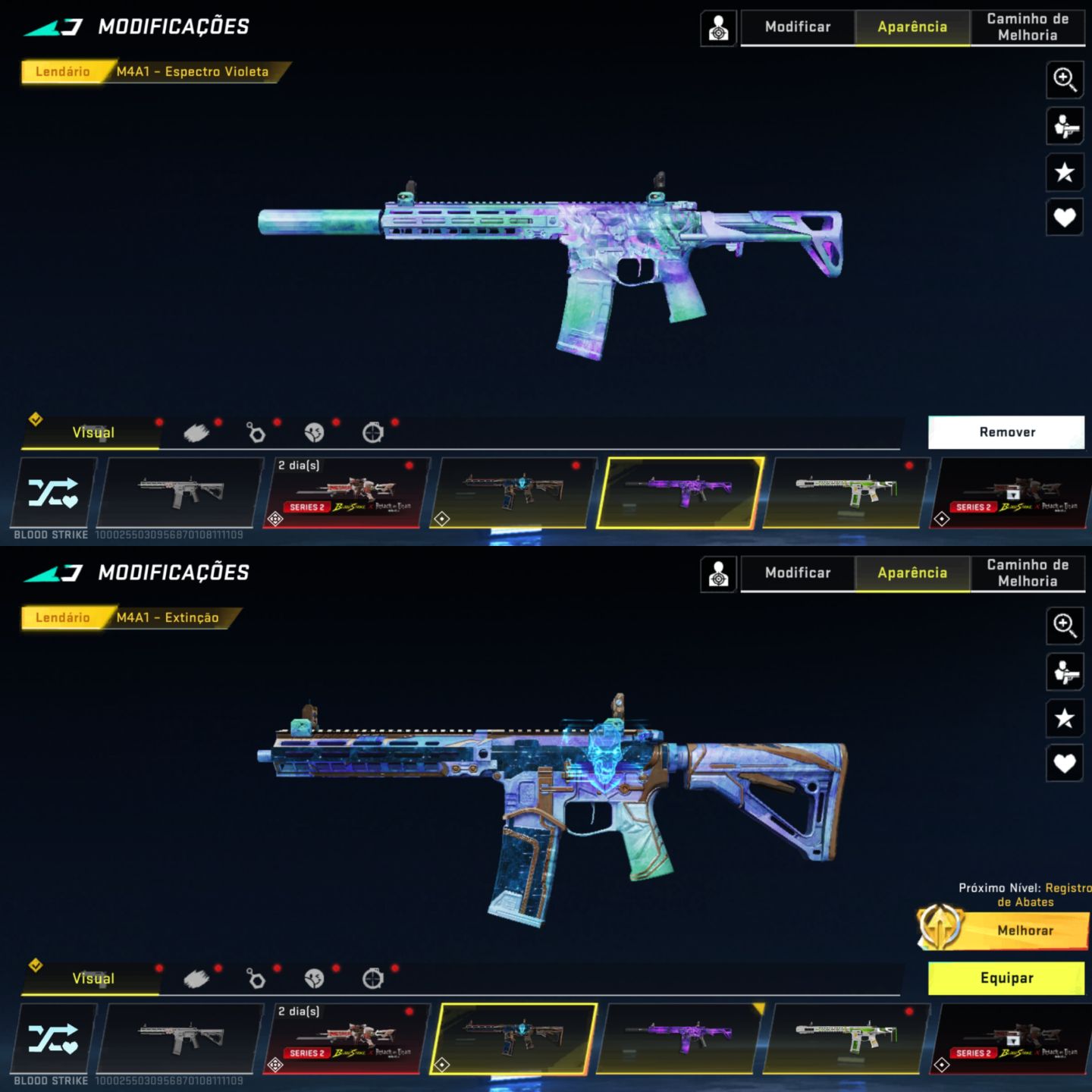 CONTA BLOOD STRIKE COM ENZO ETERNO