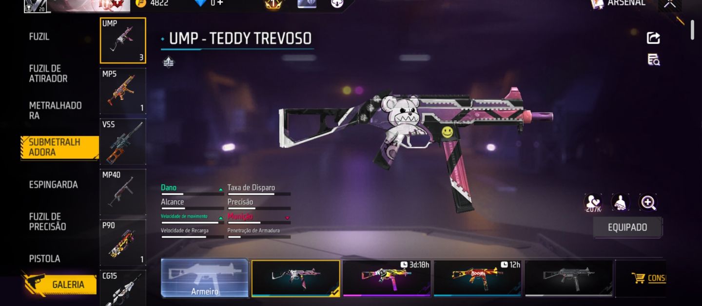 Free Fire Nv.20 | Troca de Nome | Conta Secundária