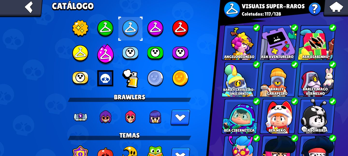 CONTA BRAWL STARS FULL 132K TROFÉUS
