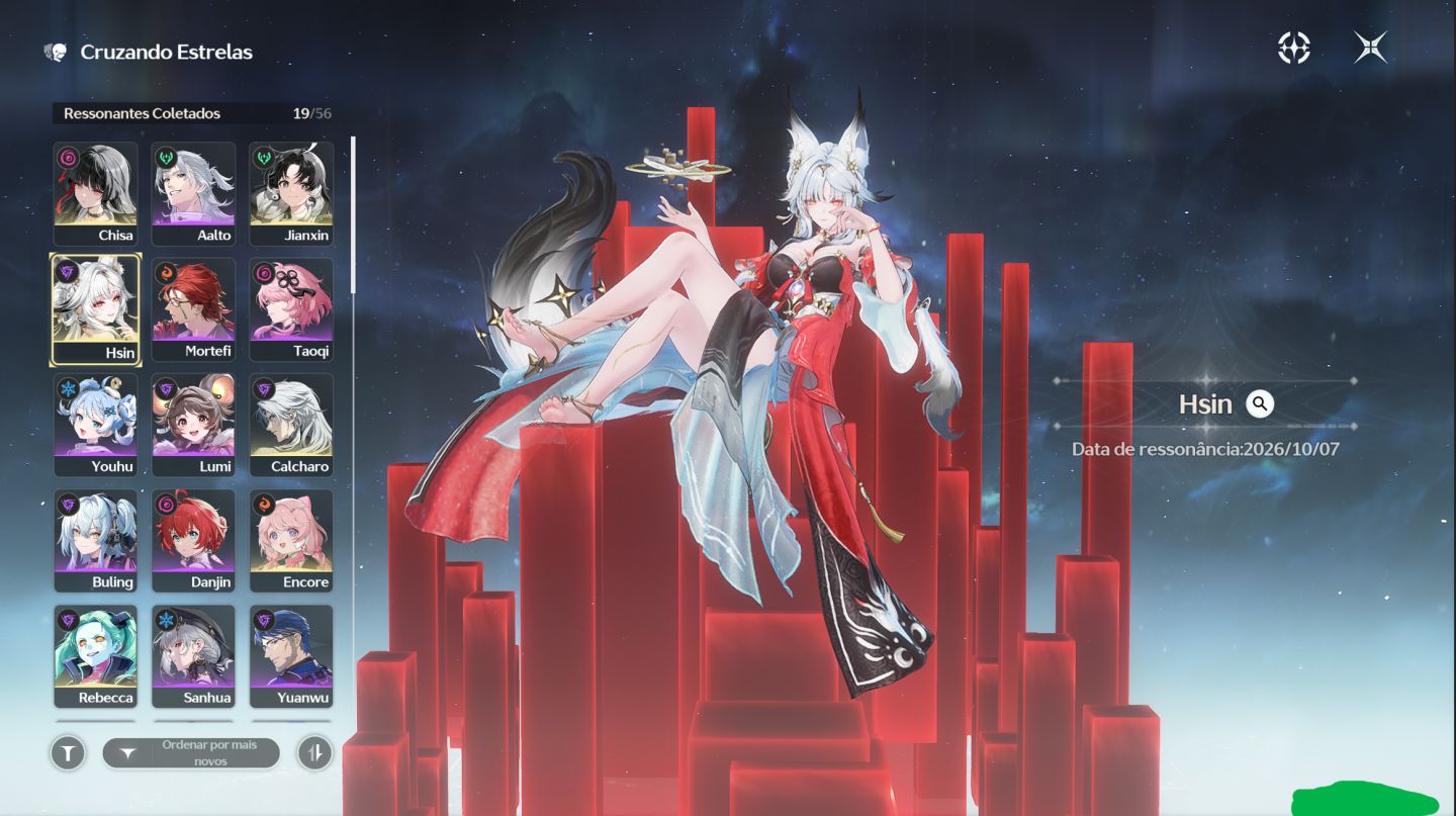 CONTA WUTHERING WAVES - HSIN S6 + SIGN | REBECCA (COLAB) | CHISA + 6K ASTRITE