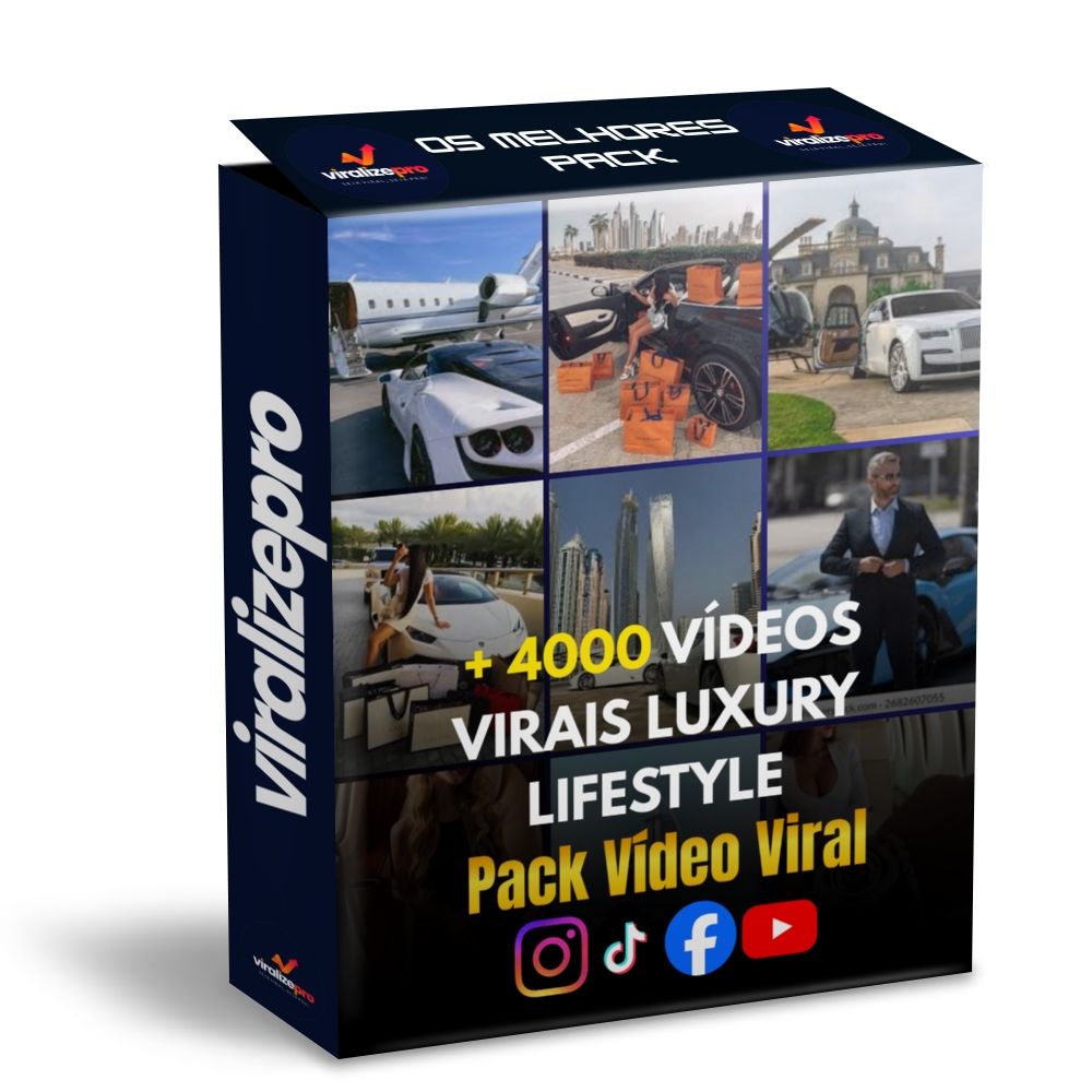 [ENTREGA AUTOMÁTICA] 4k + VÍDEOS LUXURY LIFESTYLE [DARK CHANNEL] + BÔNUS