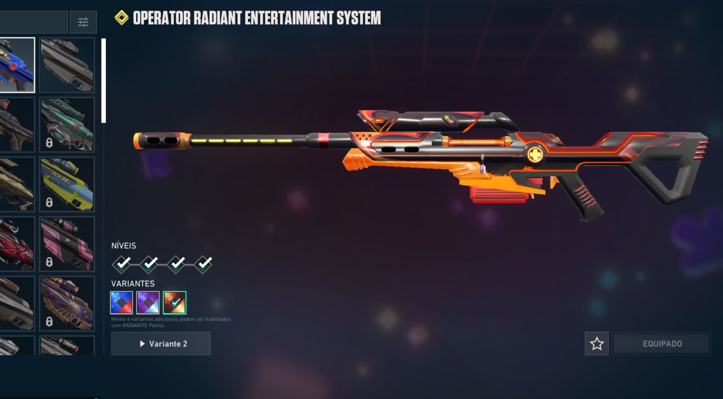 Conta valorant com skins, diamante 1